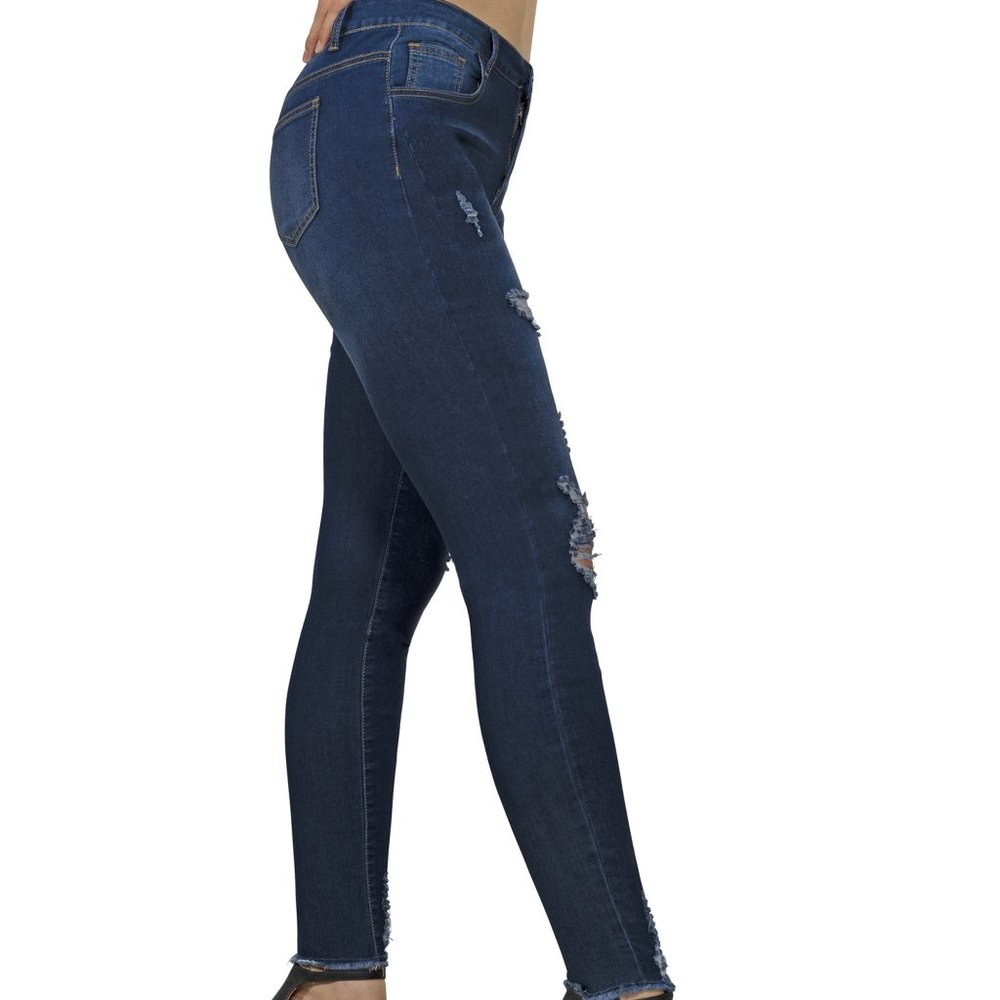 Arden Distressed Skinny Jeans